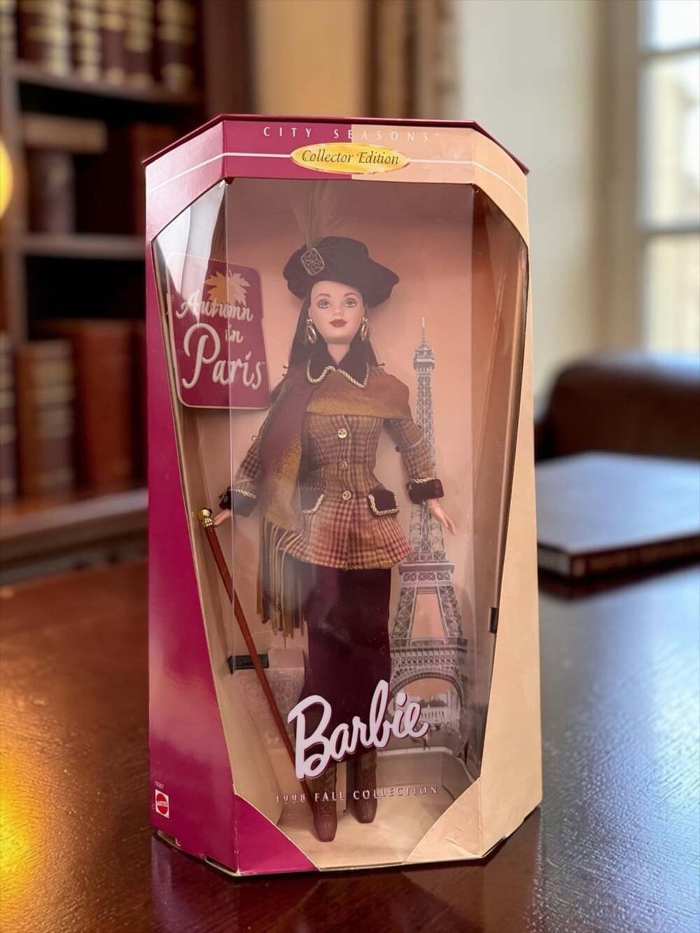 Vintage 1997 Barbie Doll Autumn In Paris Fall Collection